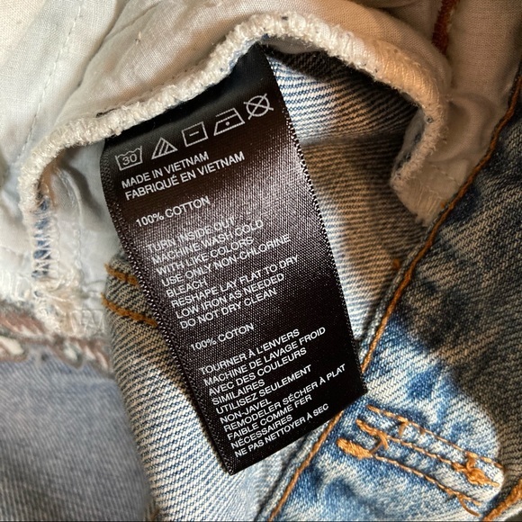 Embroider Denim Jacket Flamingos Size Medium BDG - Picture 7 of 10